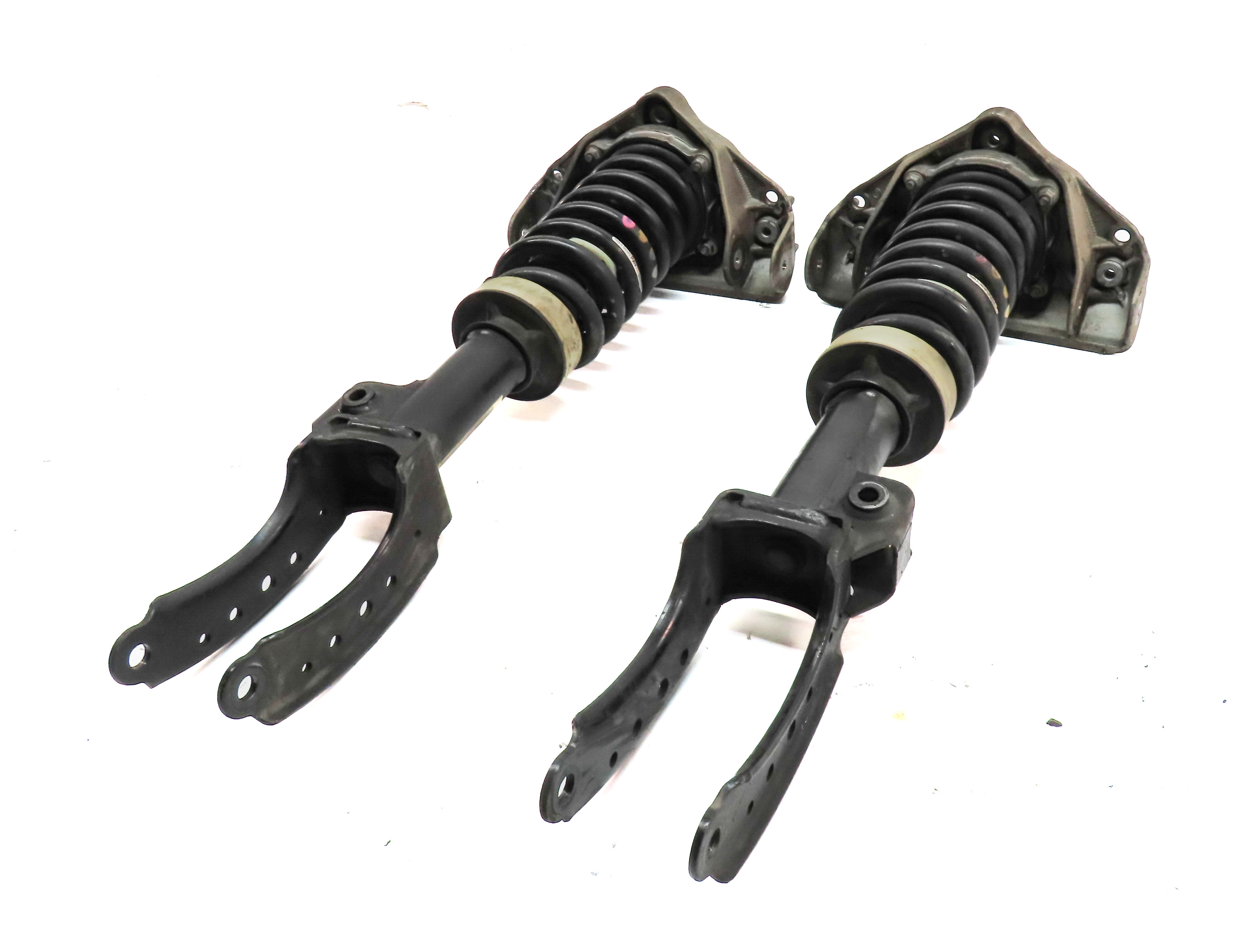 2007-2015 AUDI Q7 (4L) FRONT LEFT & RIGHT SHOCK STRUT SET-2 (COMFORT SUSPENSION) — exact item pictured